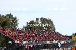 Circuit atmosphere - fans in the grandstand. 03.09.2023. Formula 1 World Championship, Rd 15, Italian Grand Prix, Monza, Italy, Race Day.