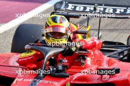 Charles Leclerc (MON) Ferrari SF-23 in qualifying parc ferme. 02.09.2023. Formula 1 World Championship, Rd 15, Italian Grand Prix, Monza, Italy, Qualifying Day.