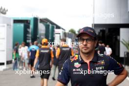 Sergio Perez (MEX) Red Bull Racing. 31.08.2023. Formula 1 World Championship, Rd 15, Italian Grand Prix, Monza, Italy, Preparation Day.