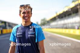 Alexander Albon (THA) Williams Racing walks the circuit. 31.08.2023. Formula 1 World Championship, Rd 15, Italian Grand Prix, Monza, Italy, Preparation Day.