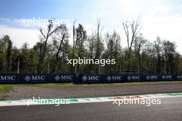 Circuit atmosphere - Re-landcaped Rettifilo chicane with trees removed. 31.08.2023. Formula 1 World Championship, Rd 15, Italian Grand Prix, Monza, Italy, Preparation Day.