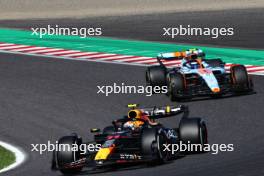Sergio Perez (MEX) Red Bull Racing RB19. 24.09.2023. Formula 1 World Championship, Rd 17, Japanese Grand Prix, Suzuka, Japan, Race Day.