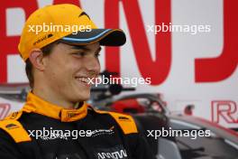 Oscar Piastri (AUS) McLaren in the FIA Press Conference. 23.09.2023. Formula 1 World Championship, Rd 17, Japanese Grand Prix, Suzuka, Japan, Qualifying Day.