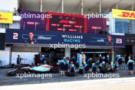 Alexander Albon (THA) Williams Racing FW45 in the pits. 23.09.2023. Formula 1 World Championship, Rd 17, Japanese Grand Prix, Suzuka, Japan, Qualifying Day.