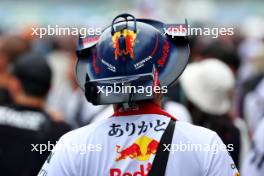 Circuit atmosphere - Red Bull Racing fan. 21.09.2023. Formula 1 World Championship, Rd 17, Japanese Grand Prix, Suzuka, Japan, Preparation Day.