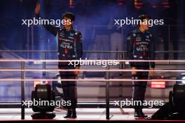 (L to R): Alexander Albon (THA) Williams Racing and Logan Sargeant (USA) Williams Racing - Opening Ceremony. 15.11.2023. Formula 1 World Championship, Rd 22, Las Vegas Grand Prix, Las Vegas, Nevada, USA, Preparation Day.