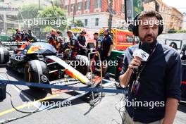 Chris Medland (GBR) Journalist on the grid. 28.05.2023. Formula 1 World Championship, Rd 7, Monaco Grand Prix, Monte Carlo, Monaco, Race Day.
