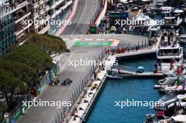 Max Verstappen (NLD) Red Bull Racing RB19 and Lewis Hamilton (GBR) Mercedes AMG F1 W14. 27.05.2023. Formula 1 World Championship, Rd 7, Monaco Grand Prix, Monte Carlo, Monaco, Qualifying Day.