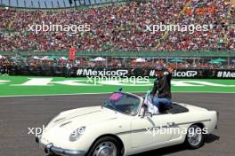 Esteban Ocon (FRA) Alpine F1 Team on the drivers' parade. 29.10.2023. Formula 1 World Championship, Rd 20, Mexican Grand Prix, Mexico City, Mexico, Race Day.
