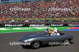 Oscar Piastri (AUS) McLaren on the drivers' parade. 29.10.2023. Formula 1 World Championship, Rd 20, Mexican Grand Prix, Mexico City, Mexico, Race Day.