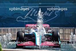 Circuit atmosphere - water fountain display. 04.05.2023. Formula 1 World Championship, Rd 5, Miami Grand Prix, Miami, Florida, USA, Preparation Day.