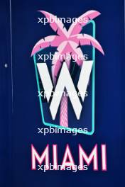 Williams Racing logo. 04.05.2023. Formula 1 World Championship, Rd 5, Miami Grand Prix, Miami, Florida, USA, Preparation Day.