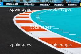 Circuit atmosphere - kerb detail. 04.05.2023. Formula 1 World Championship, Rd 5, Miami Grand Prix, Miami, Florida, USA, Preparation Day.