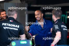 Lewis Hamilton (GBR) Mercedes AMG F1 with the team. 04.05.2023. Formula 1 World Championship, Rd 5, Miami Grand Prix, Miami, Florida, USA, Preparation Day.