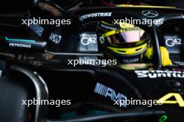 Lewis Hamilton (GBR) Mercedes AMG F1 W14 leaves the pits. 25.08.2023. Formula 1 World Championship, Rd 14, Dutch Grand Prix, Zandvoort, Netherlands, Practice Day.