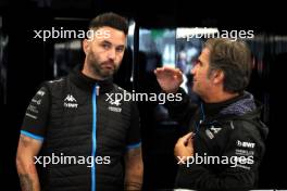 (L to R): Julian Rouse (GBR) Alpine F1 Team Interim Sporting Director with Davide Brivio (ITA) Alpine F1 Team Racing Director. 27.08.2023. Formula 1 World Championship, Rd 14, Dutch Grand Prix, Zandvoort, Netherlands, Race Day.
