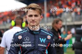 Logan Sargeant (USA) Williams Racing on the grid. 27.08.2023. Formula 1 World Championship, Rd 14, Dutch Grand Prix, Zandvoort, Netherlands, Race Day.