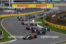 Lando Norris (GBR) McLaren MCL60 at the start of the race. 27.08.2023. Formula 1 World Championship, Rd 14, Dutch Grand Prix, Zandvoort, Netherlands, Race Day.
