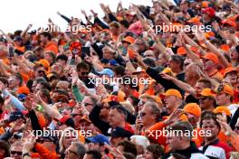 Circuit atmosphere - fans in the grandstand. 27.08.2023. Formula 1 World Championship, Rd 14, Dutch Grand Prix, Zandvoort, Netherlands, Race Day.