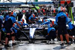 Alexander Albon (THA) Williams Racing FW45 in the pits. 26.08.2023. Formula 1 World Championship, Rd 14, Dutch Grand Prix, Zandvoort, Netherlands, Qualifying Day.
