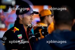 Sergio Perez (MEX) Red Bull Racing. 24.08.2023. Formula 1 World Championship, Rd 14, Dutch Grand Prix, Zandvoort, Netherlands, Preparation Day.