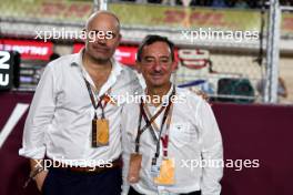 Pierre Fillon (FRA) ACO President (Right) on the grid. 08.10.2023. Formula 1 World Championship, Rd 18, Qatar Grand Prix, Doha, Qatar, Race Day.
