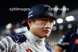 Yuki Tsunoda (JPN) AlphaTauri on the grid. 08.10.2023. Formula 1 World Championship, Rd 18, Qatar Grand Prix, Doha, Qatar, Race Day.