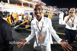 Mo Farah (GBR) Retired Athlete on the grid. 08.10.2023. Formula 1 World Championship, Rd 18, Qatar Grand Prix, Doha, Qatar, Race Day.