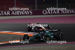 Fernando Alonso (ESP) Aston Martin F1 Team AMR23. 08.10.2023. Formula 1 World Championship, Rd 18, Qatar Grand Prix, Doha, Qatar, Race Day.