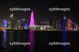 Doha atmosphere - Corniche city skyline. 05.10.2023. Formula 1 World Championship, Rd 18, Qatar Grand Prix, Doha, Qatar, Preparation Day.