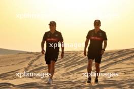 (L to R): Valtteri Bottas (FIN) Alfa Romeo F1 Team and Zhou Guanyu (CHN) Alfa Romeo F1 Team - Desert Dune Buggy experience. 04.10.2023. Formula 1 World Championship, Rd 18, Qatar Grand Prix, Doha, Qatar, Preparation Day.