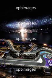 Circuit atmosphere - fireworks. 19.03.2023. Formula 1 World Championship, Rd 2, Saudi Arabian Grand Prix, Jeddah, Saudi Arabia, Race Day.