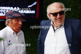 (L to R): Jackie Stewart (GBR) with David Richards (GBR) CEO Prodrive. 19.03.2023. Formula 1 World Championship, Rd 2, Saudi Arabian Grand Prix, Jeddah, Saudi Arabia, Race Day.