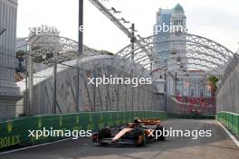 Lando Norris (GBR) McLaren MCL60. 15.09.2023. Formula 1 World Championship, Rd 16, Singapore Grand Prix, Marina Bay Street Circuit, Singapore, Practice Day.