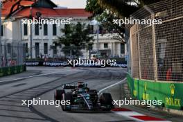 George Russell (GBR) Mercedes AMG F1 W14. 15.09.2023. Formula 1 World Championship, Rd 16, Singapore Grand Prix, Marina Bay Street Circuit, Singapore, Practice Day.