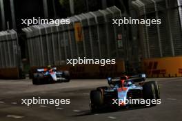 Alexander Albon (THA) Williams Racing FW45. 17.09.2023. Formula 1 World Championship, Rd 16, Singapore Grand Prix, Marina Bay Street Circuit, Singapore, Race Day.