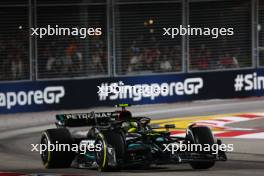 Lewis Hamilton (GBR) Mercedes AMG F1 W14. 17.09.2023. Formula 1 World Championship, Rd 16, Singapore Grand Prix, Marina Bay Street Circuit, Singapore, Race Day.