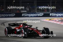Zhou Guanyu (CHN) Alfa Romeo F1 Team C43. 17.09.2023. Formula 1 World Championship, Rd 16, Singapore Grand Prix, Marina Bay Street Circuit, Singapore, Race Day.