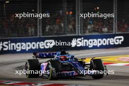Esteban Ocon (FRA) Alpine F1 Team A523. 17.09.2023. Formula 1 World Championship, Rd 16, Singapore Grand Prix, Marina Bay Street Circuit, Singapore, Race Day.