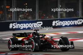Valtteri Bottas (FIN) Alfa Romeo F1 Team C43. 17.09.2023. Formula 1 World Championship, Rd 16, Singapore Grand Prix, Marina Bay Street Circuit, Singapore, Race Day.