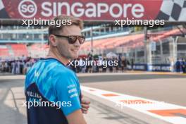 Logan Sargeant (USA) Williams Racing walks the circuit. 14.09.2023. Formula 1 World Championship, Rd 16, Singapore Grand Prix, Marina Bay Street Circuit, Singapore, Preparation Day.