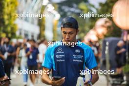 Alexander Albon (THA) Williams Racing. 14.09.2023. Formula 1 World Championship, Rd 16, Singapore Grand Prix, Marina Bay Street Circuit, Singapore, Preparation Day.