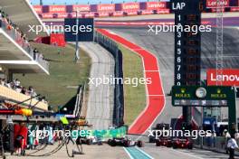 Daniel Ricciardo (AUS) AlphaTauri AT04 leaves the pits. 20.10.2023. Formula 1 World Championship, Rd 19, United States Grand Prix, Austin, Texas, USA, Qualifying Day