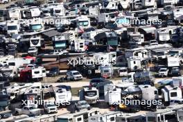 Circuit atmosphere - fans' caravans and motorhomes. 20.10.2023. Formula 1 World Championship, Rd 19, United States Grand Prix, Austin, Texas, USA, Qualifying Day