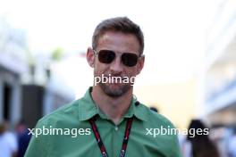 Jenson Button (GBR) Sky Sports F1 Presenter / Williams Racing Senior Advisor. 20.10.2023. Formula 1 World Championship, Rd 19, United States Grand Prix, Austin, Texas, USA, Qualifying Day