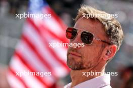 Jenson Button (GBR) Sky Sports F1 Presenter / Williams Racing Senior Advisor on the grid. 22.10.2023. Formula 1 World Championship, Rd 19, United States Grand Prix, Austin, Texas, USA, Race Day.