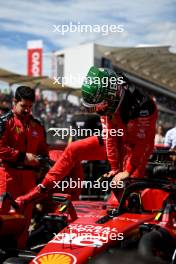 Charles Leclerc (MON) Ferrari SF-23 on the grid. 22.10.2023. Formula 1 World Championship, Rd 19, United States Grand Prix, Austin, Texas, USA, Race Day.