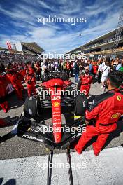 Charles Leclerc (MON) Ferrari SF-23 on the grid. 22.10.2023. Formula 1 World Championship, Rd 19, United States Grand Prix, Austin, Texas, USA, Race Day.
