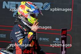 Sergio Perez (MEX) Red Bull Racing in parc ferme. 22.10.2023. Formula 1 World Championship, Rd 19, United States Grand Prix, Austin, Texas, USA, Race Day.