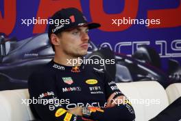 Max Verstappen (NLD) Red Bull Racing in the post race FIA Press Conference. 22.10.2023. Formula 1 World Championship, Rd 19, United States Grand Prix, Austin, Texas, USA, Race Day.